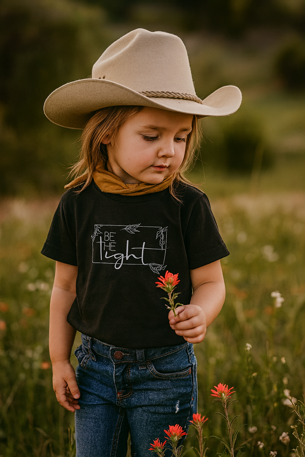 Be the Light Kids Tee-Rust & Redemption Collection