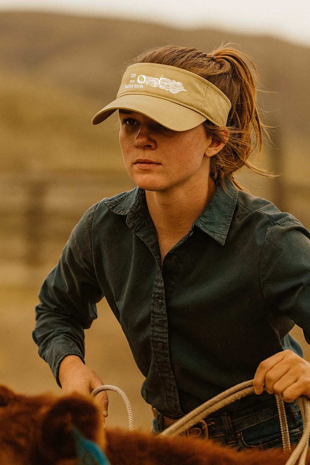 2025 Riding Visor- Cat Davenport Collection