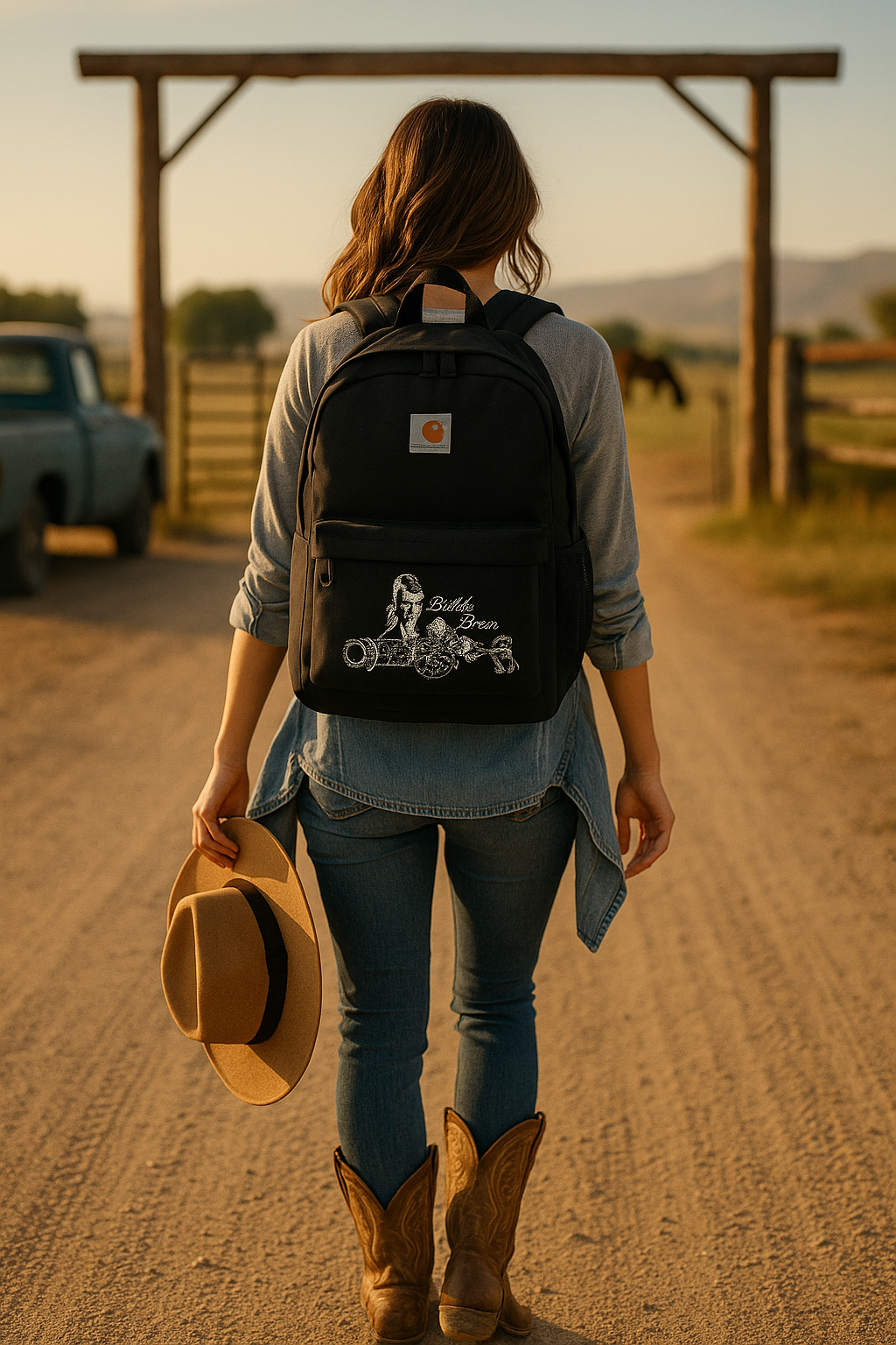 Battle Born Carhartt Backpack - Cat Davenport Collection