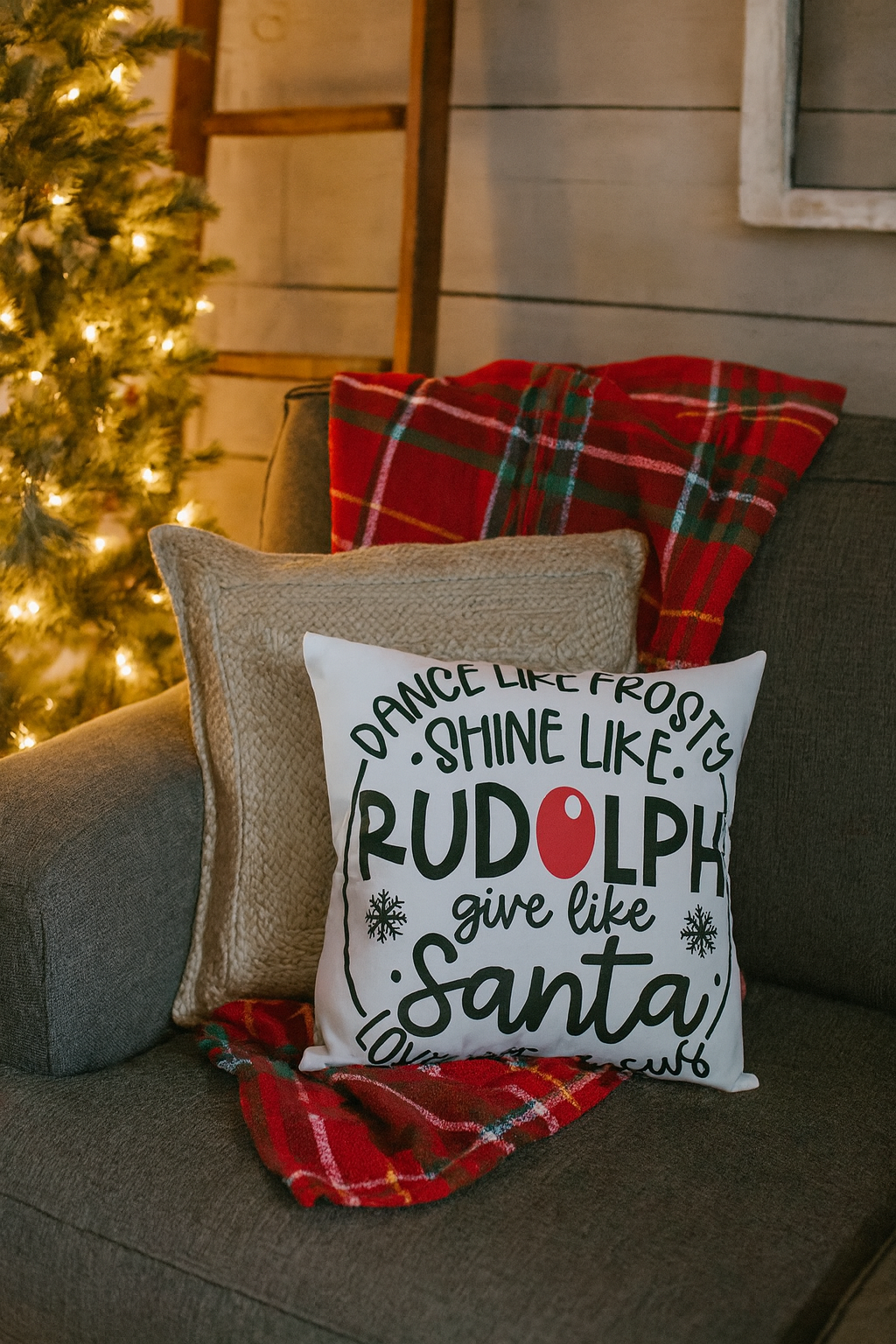 Rudolph Pillow - Rust & Redemption Collection