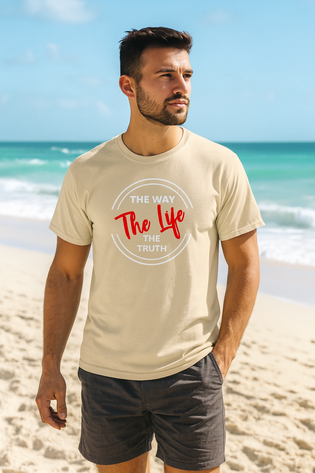 The Way, The Truth, The Life Unisex Tee-Rust & Redemption Collection
