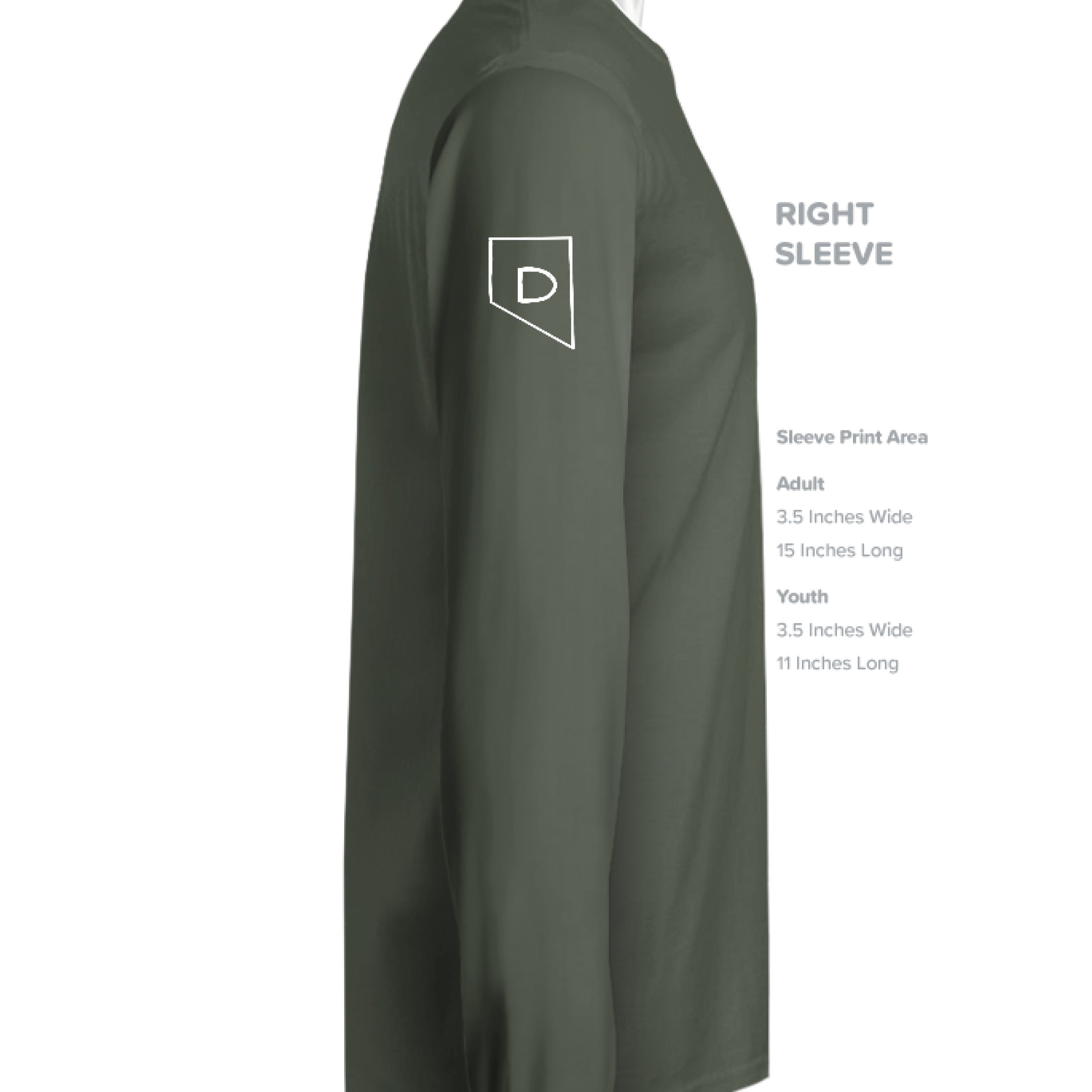 MILITARY GREEN - SLEEVE_RIGHT