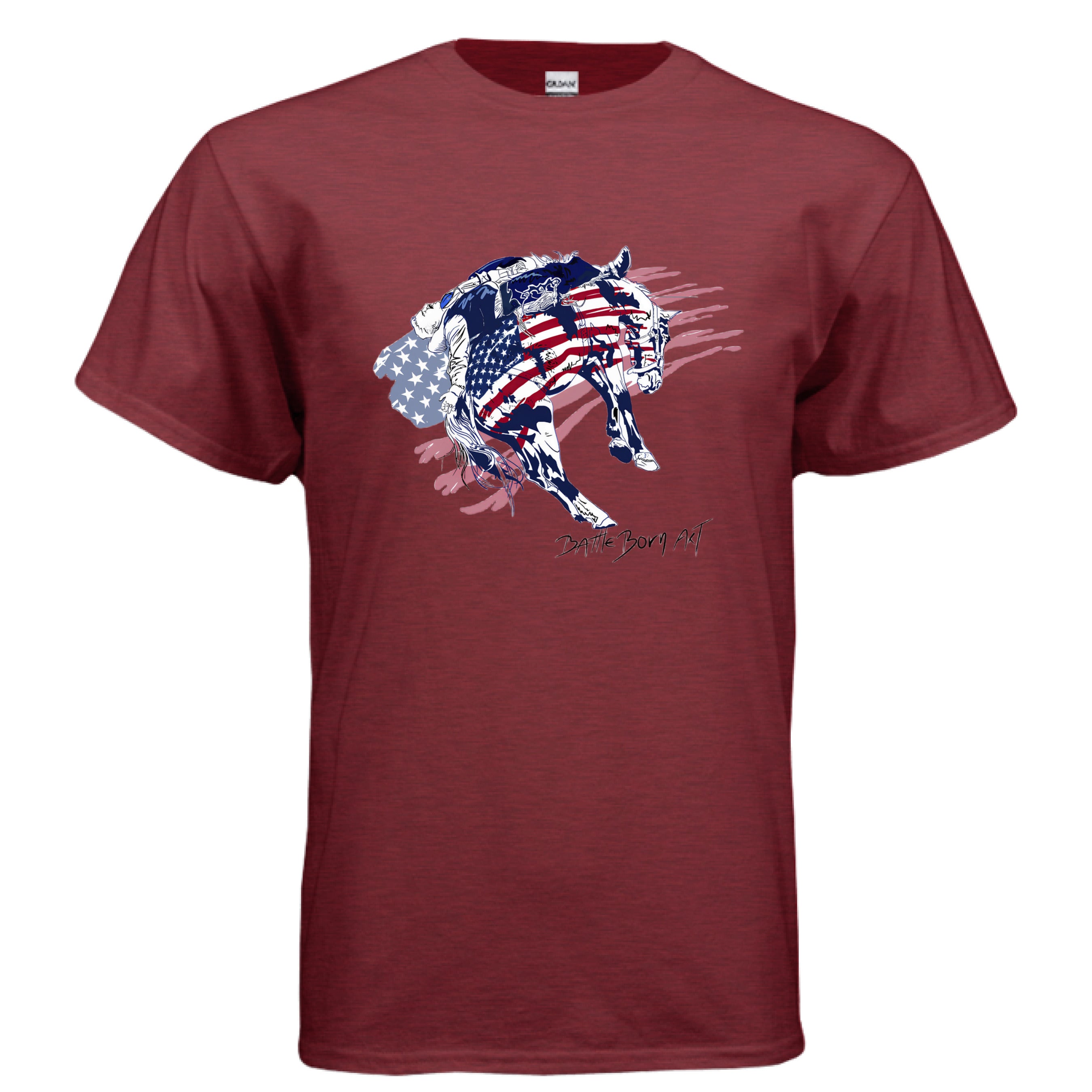 ANTIQUE CHERRY RED - FRONT