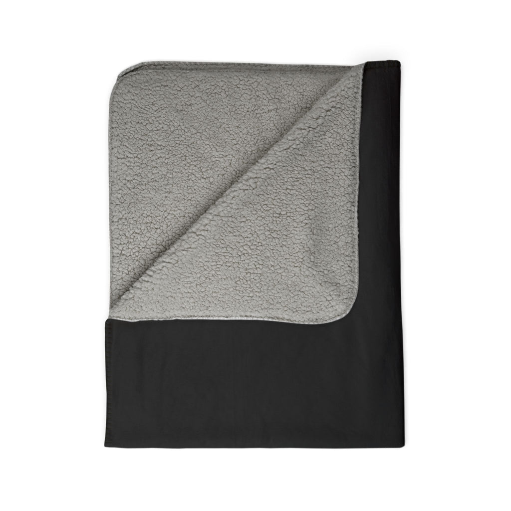 Rust and Redemption Branded Fleece Sherpa Blanket