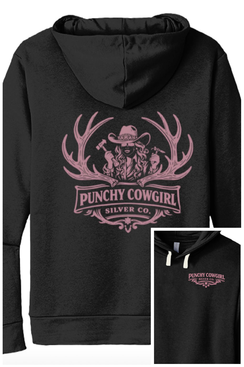 Punchy Cowgirl Hoodie by Riley Brown