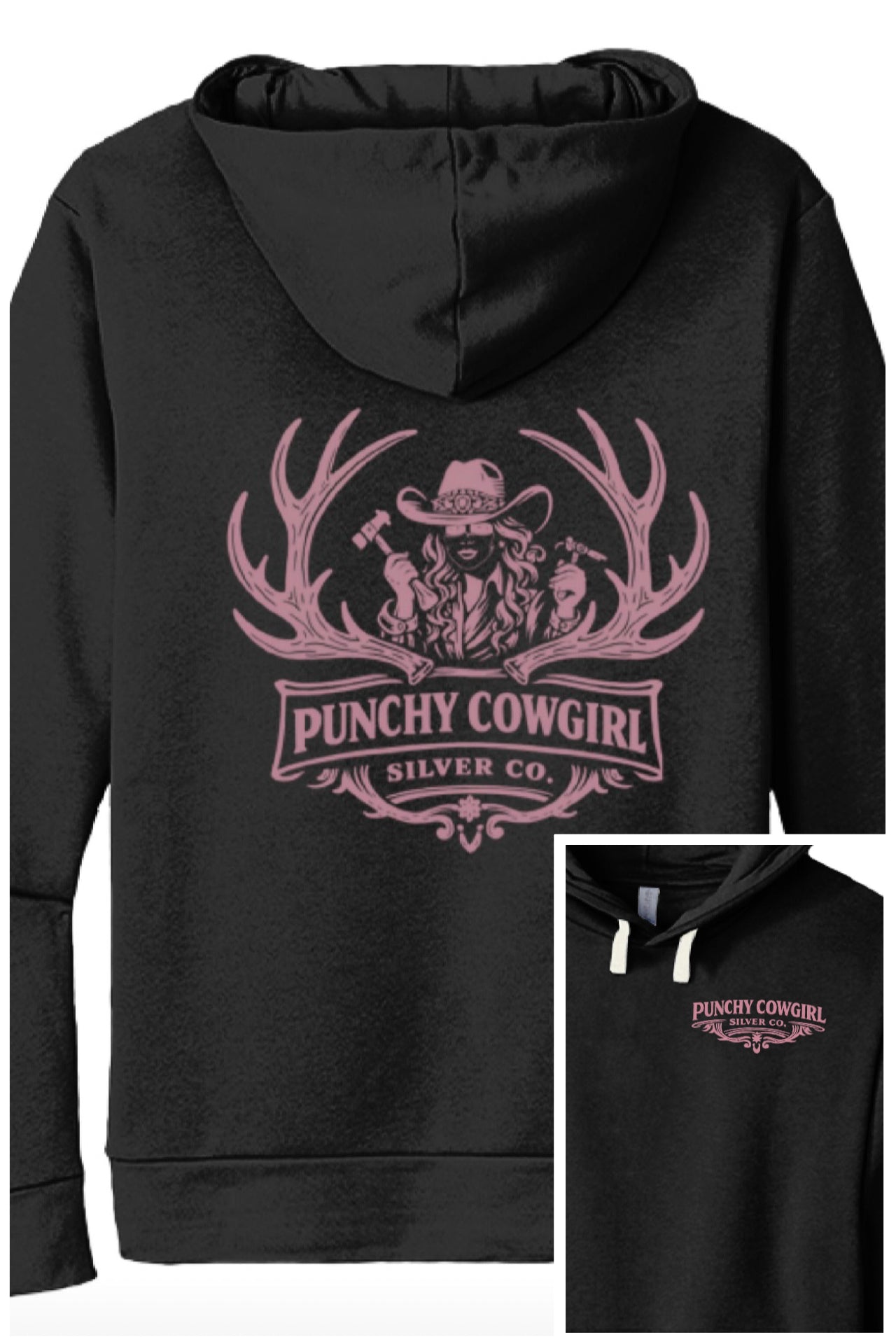 Punchy Cowgirl Hoodie by Riley Brown