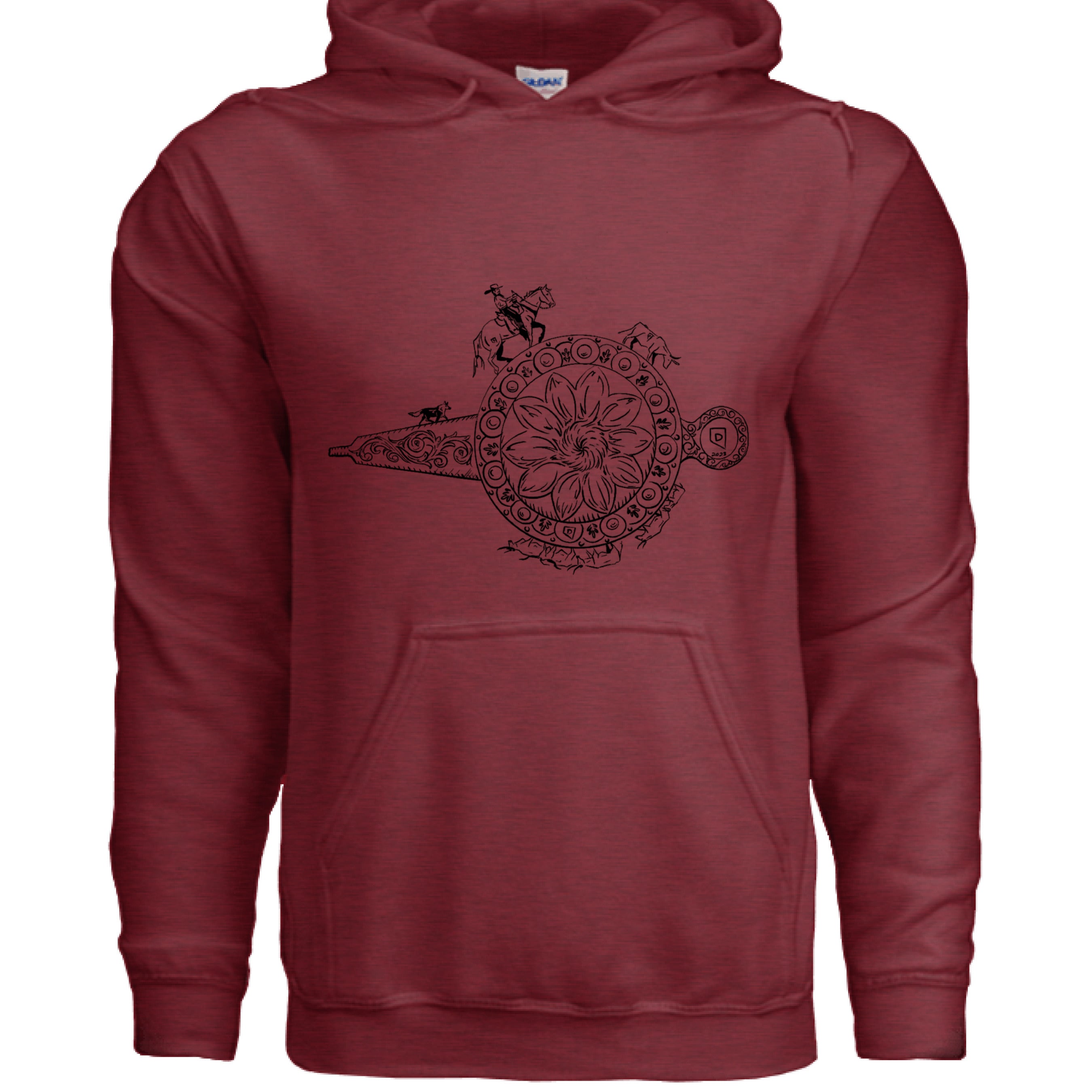 ANTIQUE CHERRY RED - FRONT