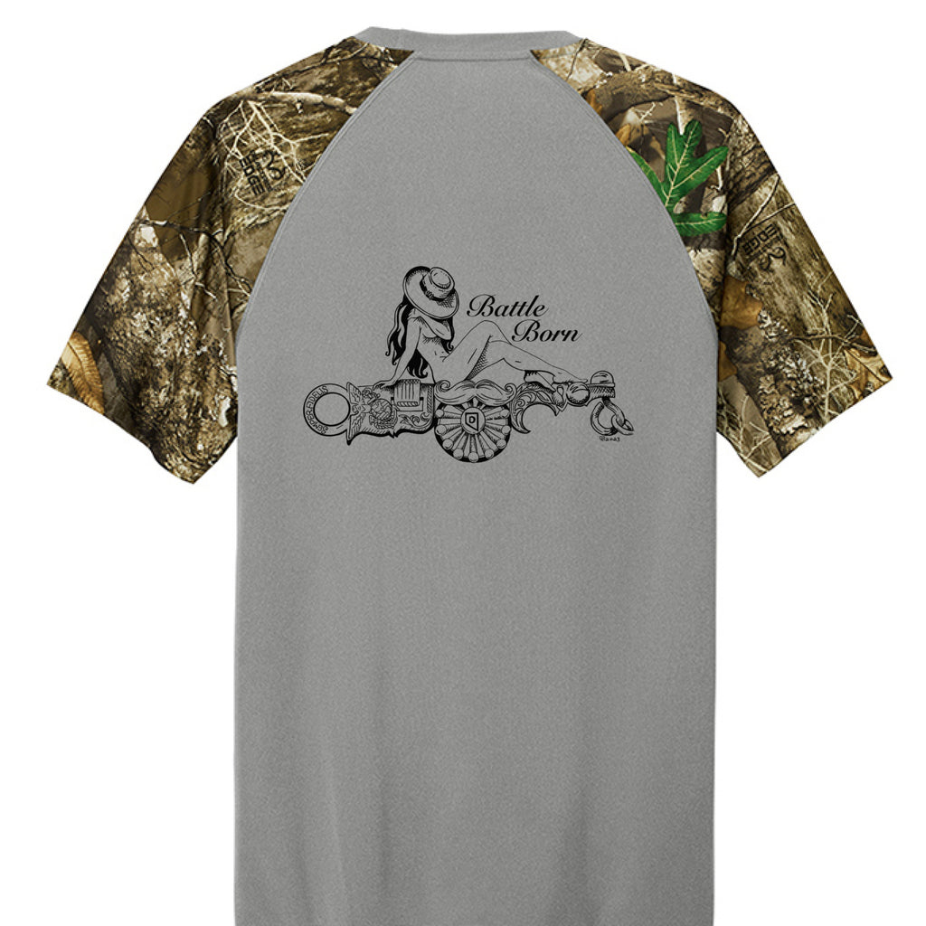 Grey Concrete Heather/ Realtree Edge - BACK