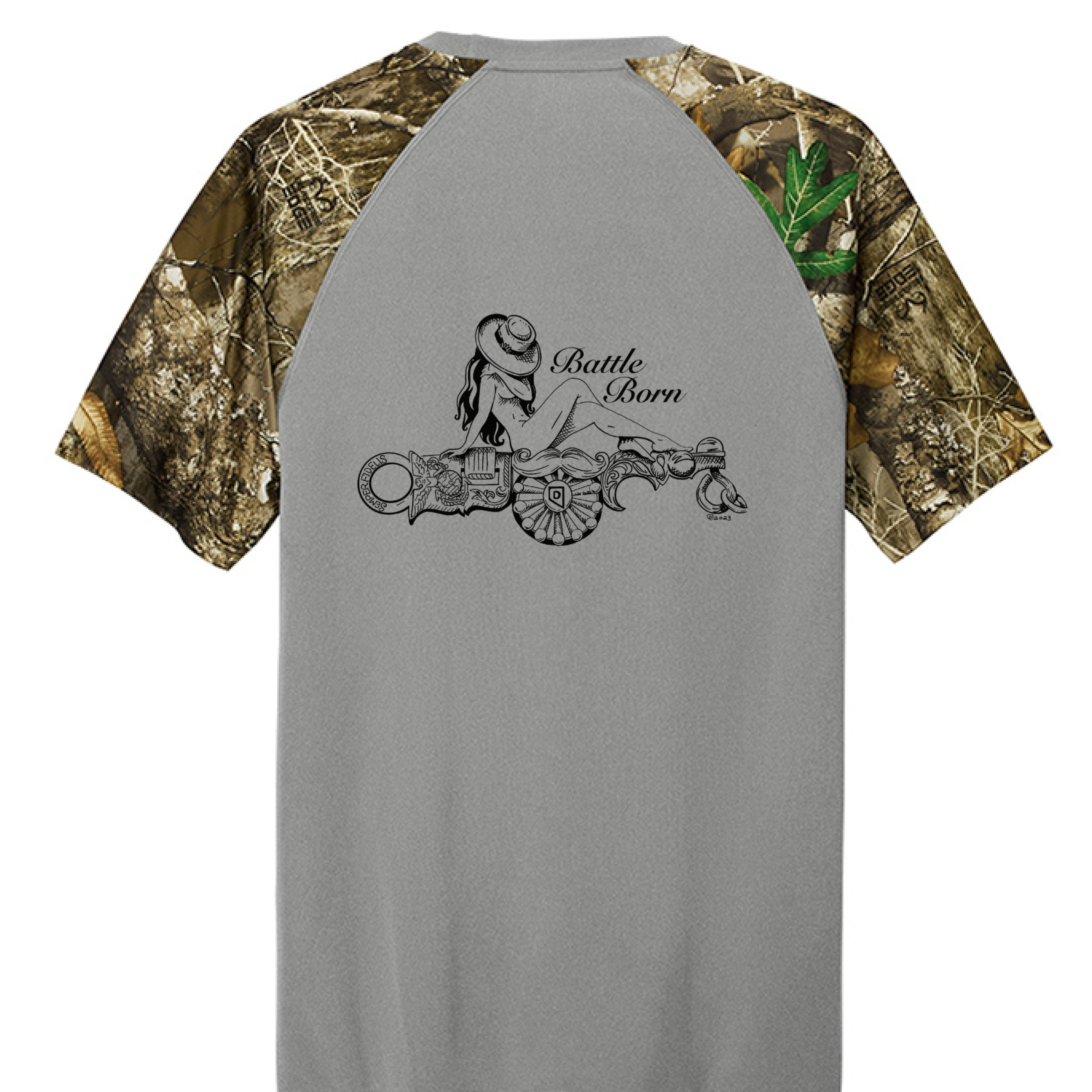 Grey Concrete Heather/ Realtree Edge - BACK
