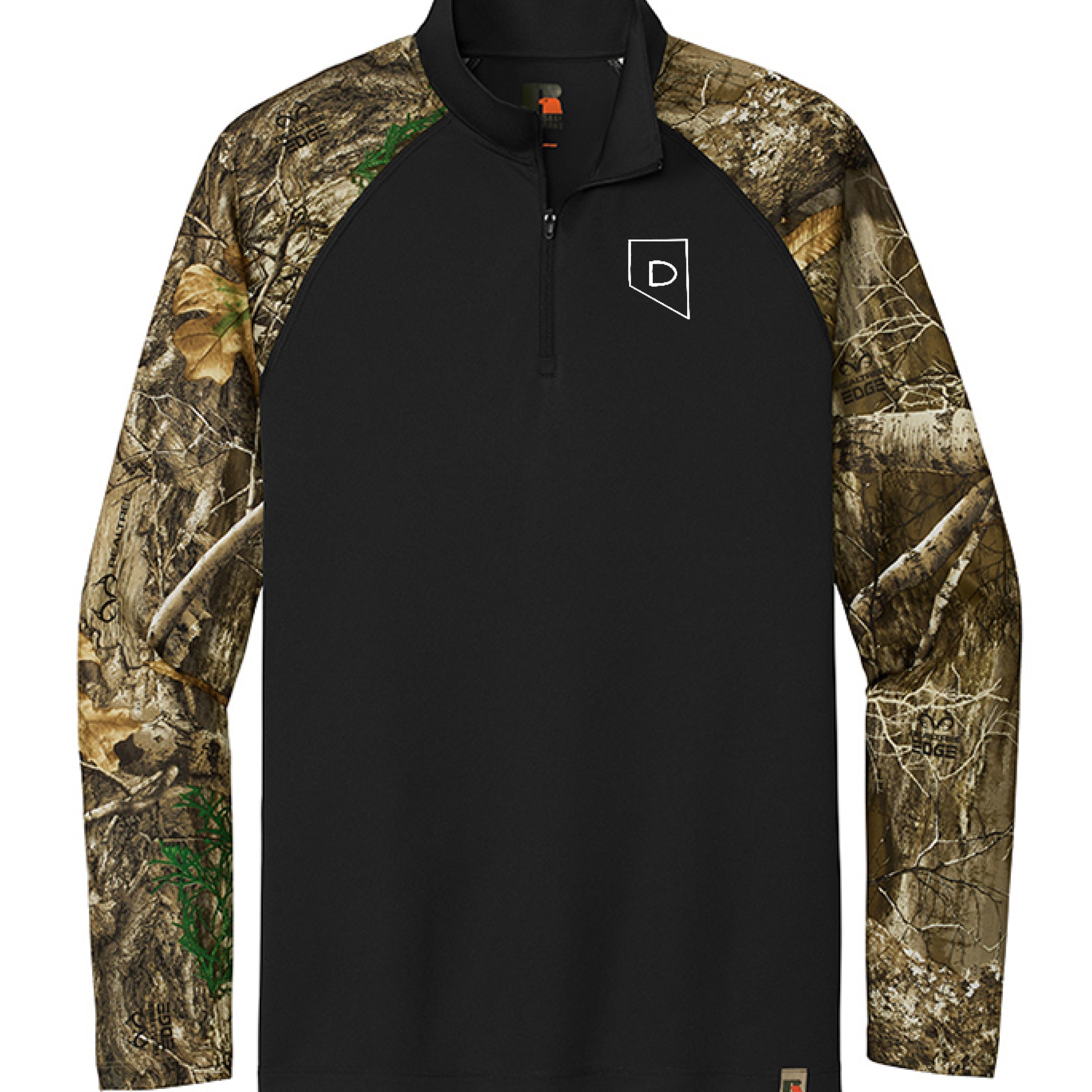 Black/ Realtree Edge - FRONT