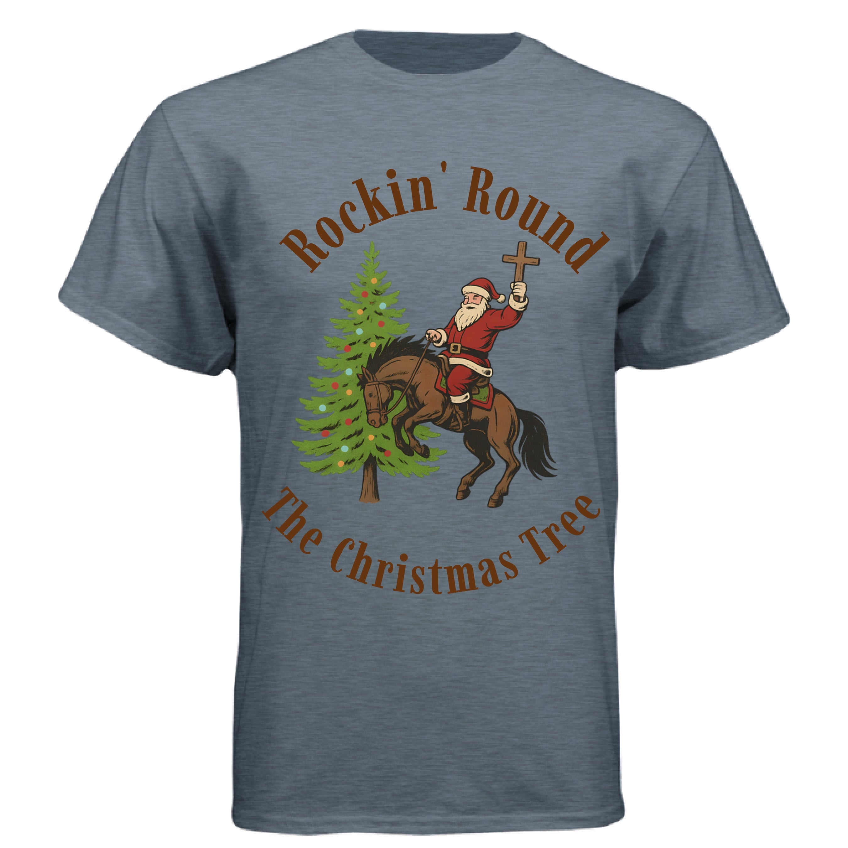 Heather Slate Blue - FRONT