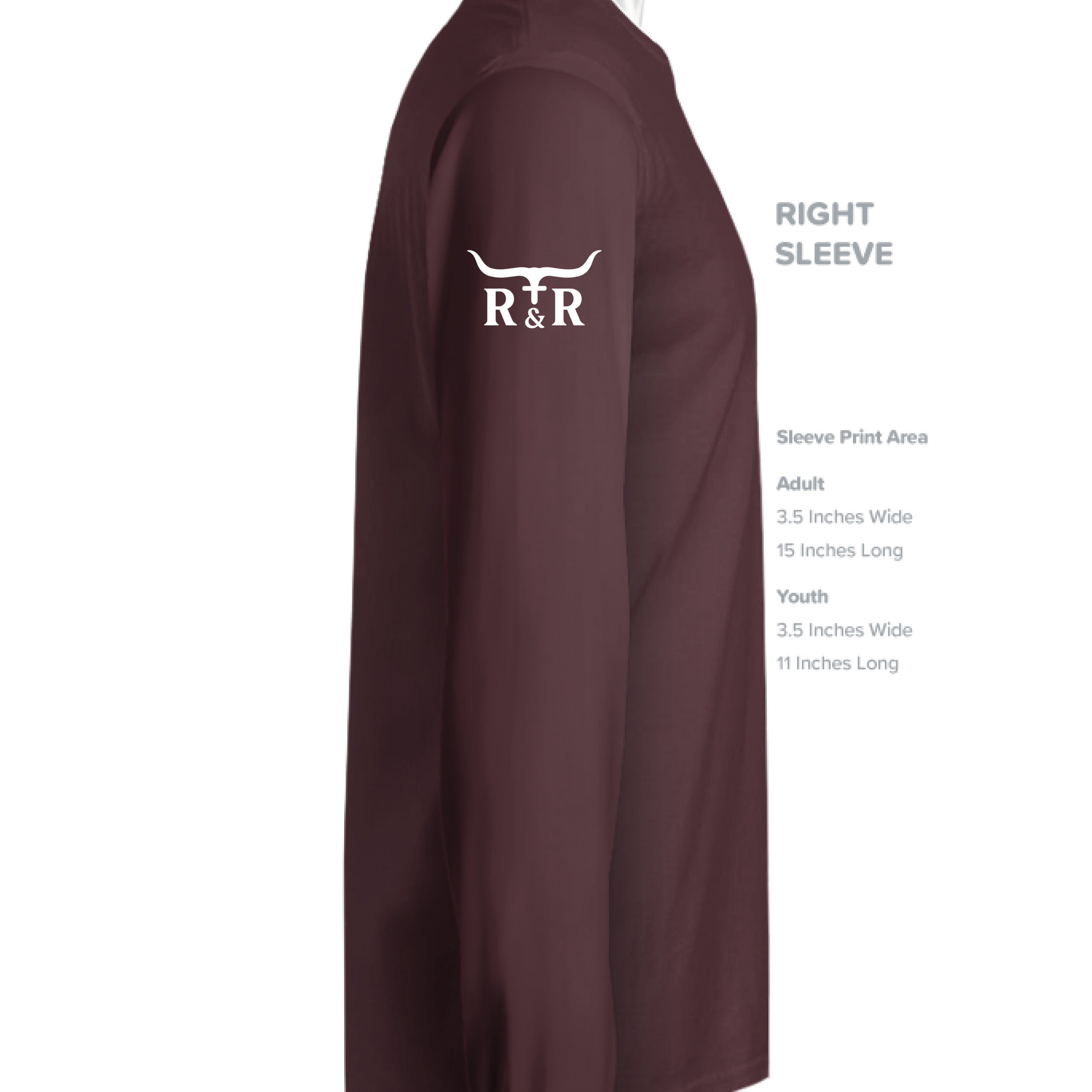 Maroon - SLEEVE_RIGHT