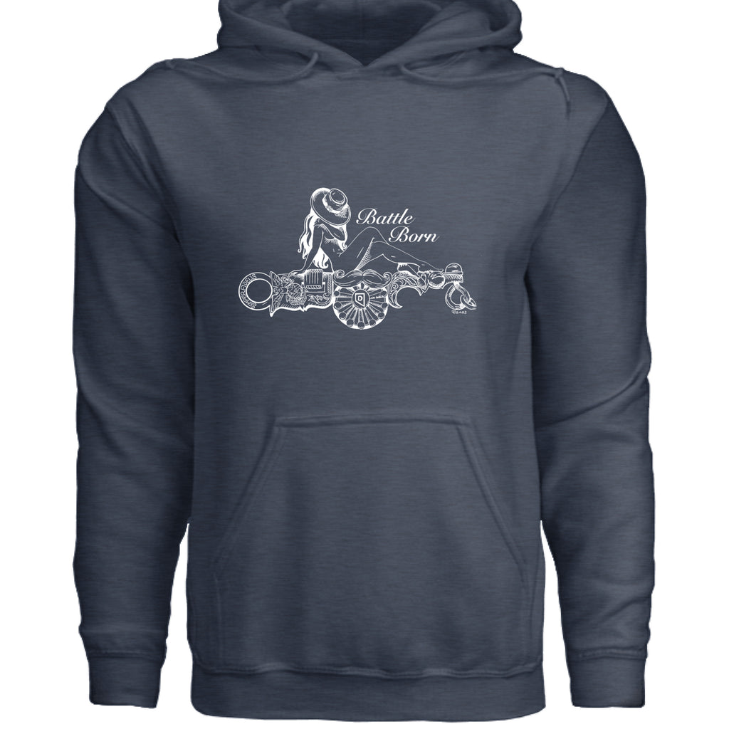 Heather Navy - FRONT