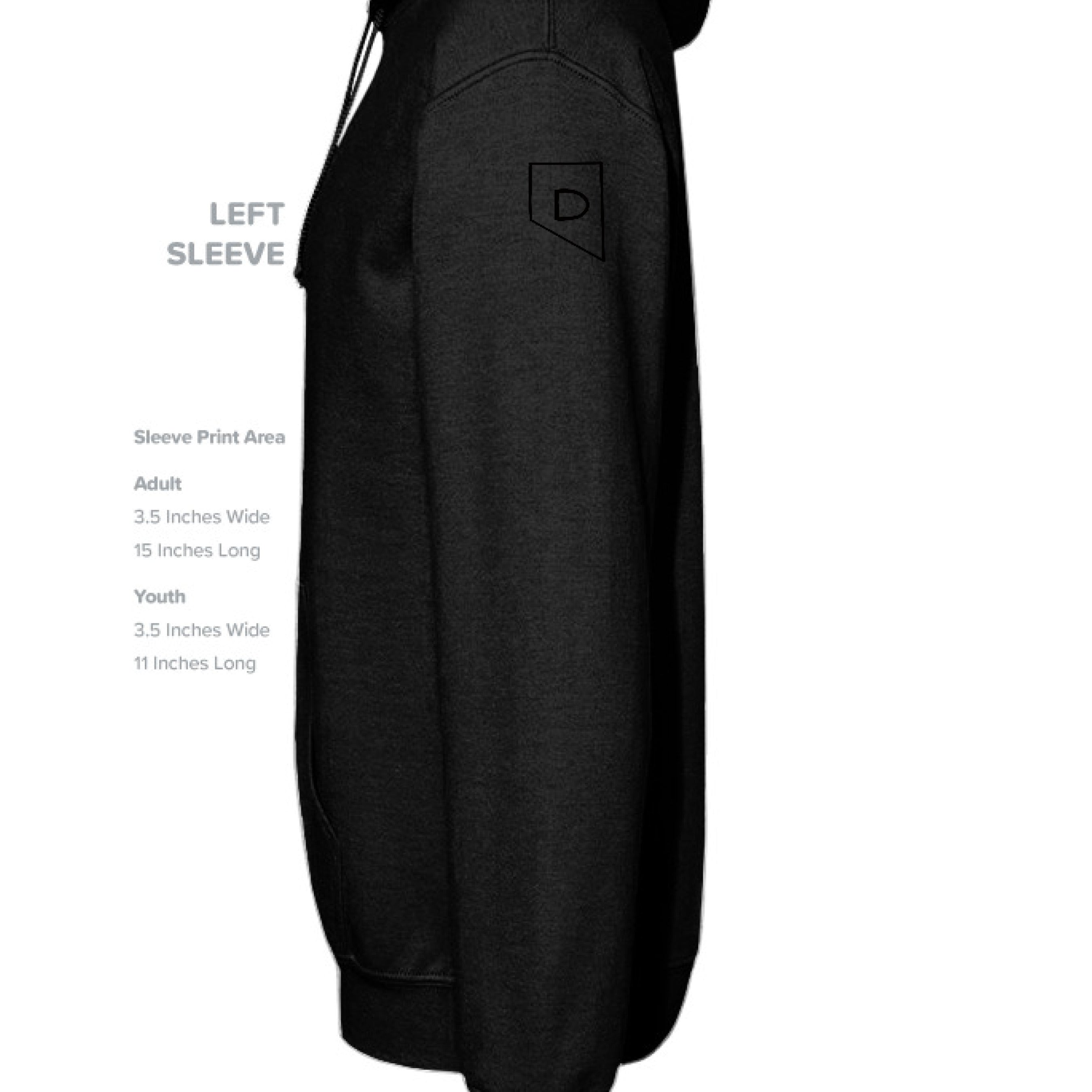 BLACK/ BLACK - SLEEVE_LEFT