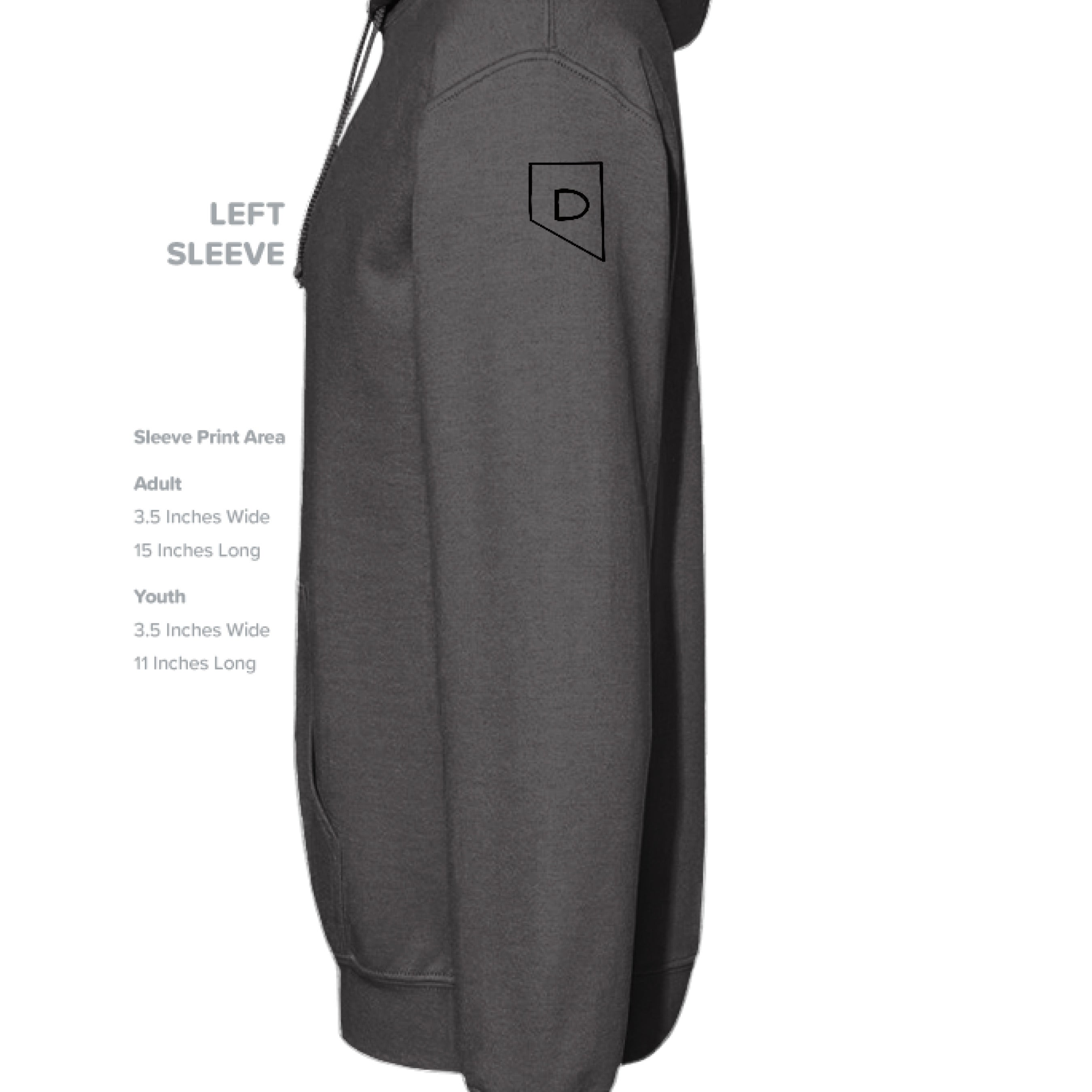 GRAPHITE BLACK - SLEEVE_LEFT