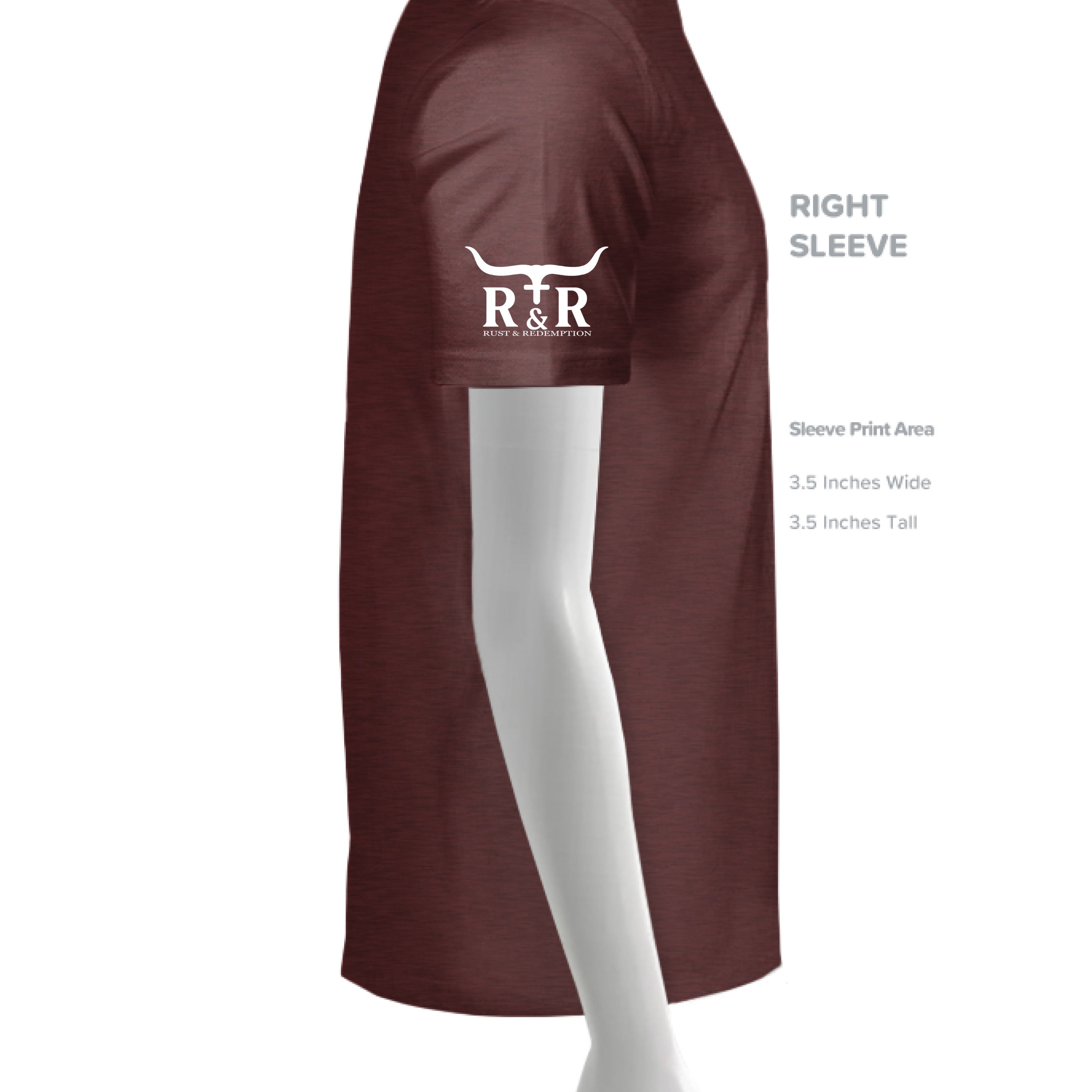 Heather Maroon - SLEEVE_RIGHT