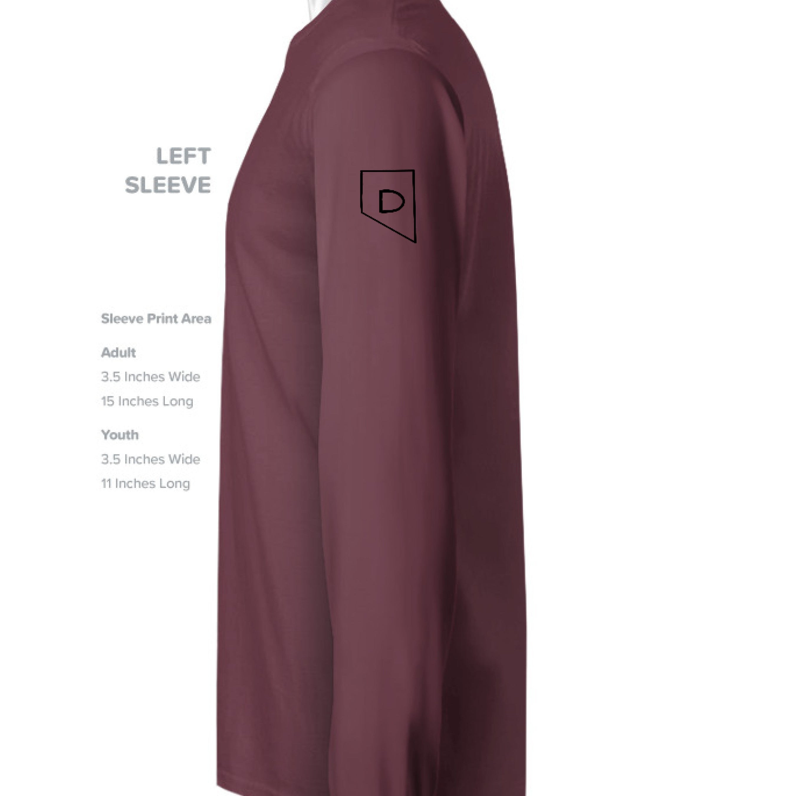 MAROON - SLEEVE_LEFT