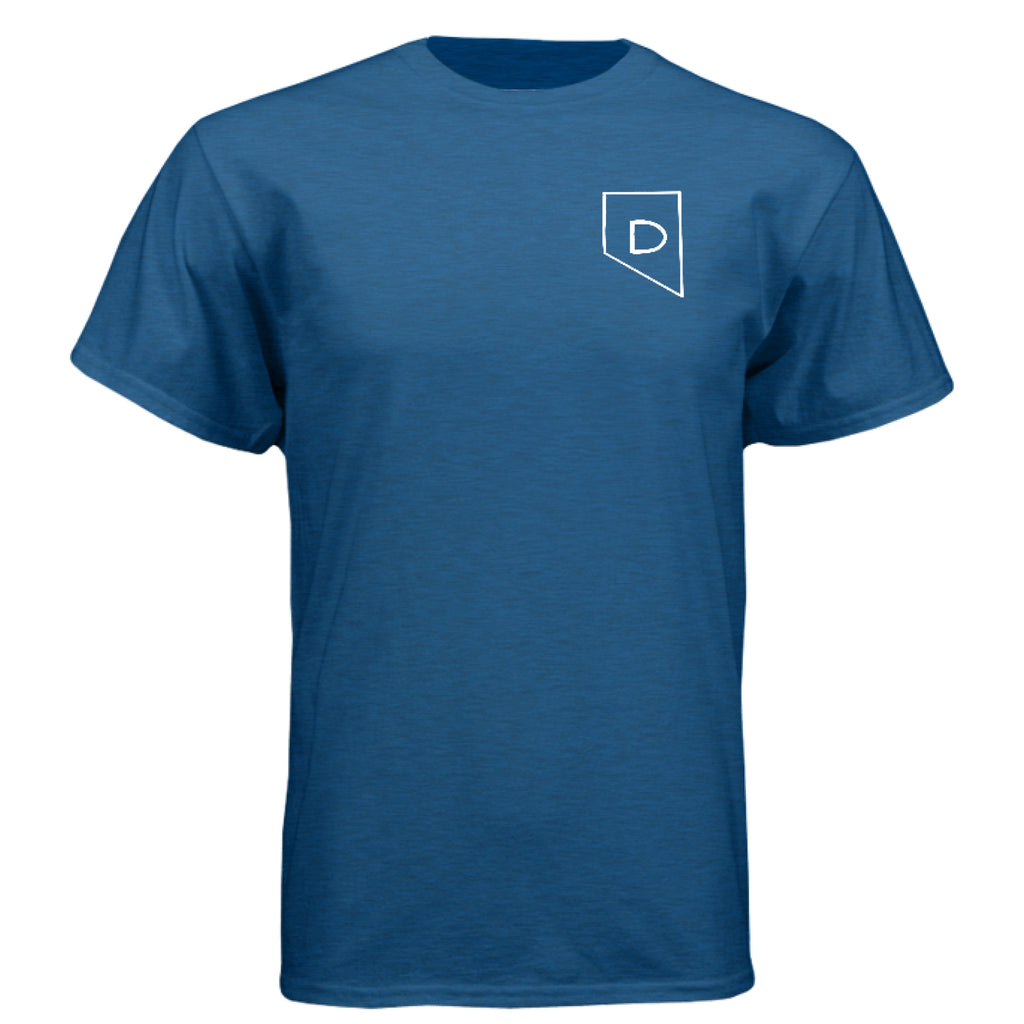 Heather Cool Blue - FRONT