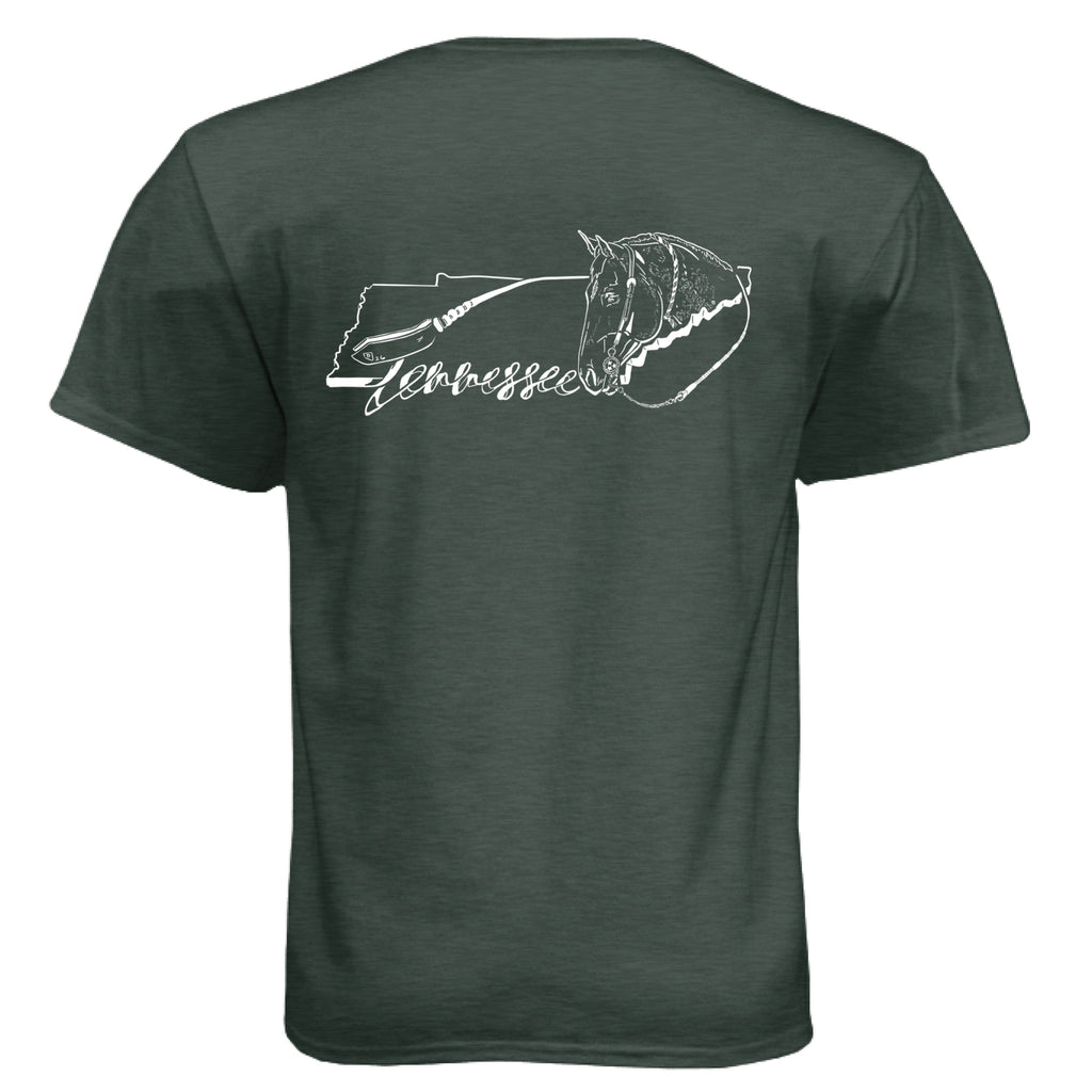 Heather Forest Green - BACK